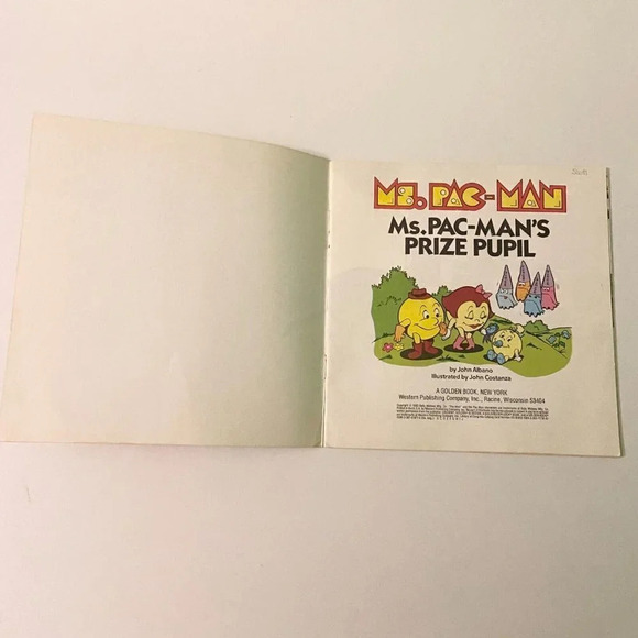 Vintage 1983 Ms Pac Mans Prize Pupil Paperback By John Albano Damaged - Picture 6 of 16